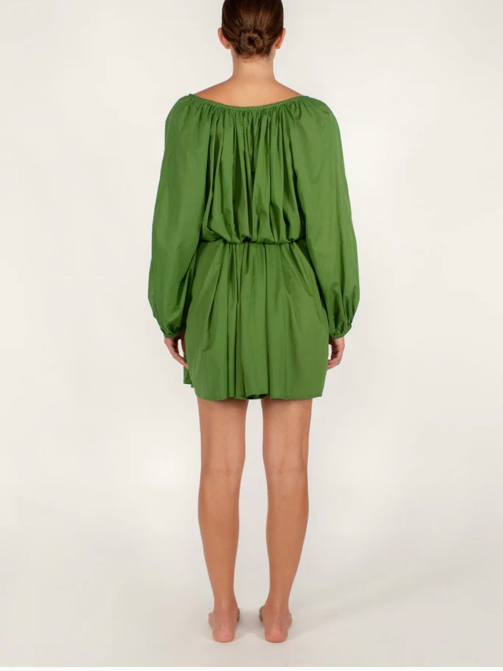 Mikoh Nea Dress is verdant green - Picture 4 of 14